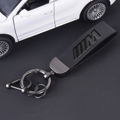 BMW M Luxury Leather Keychain