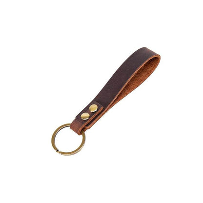 Cow Leather Keychain