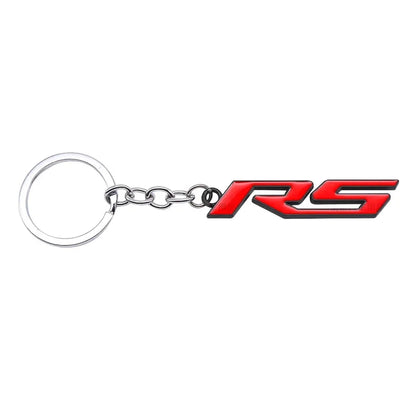 Chevrolet RS Metal Keychain