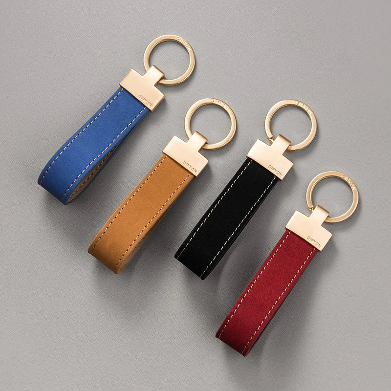 Cow Leather Keychain