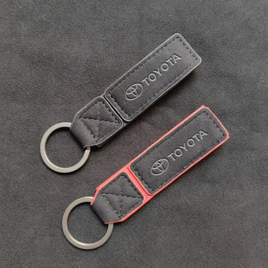 Toyota Leather Keychain