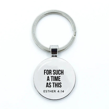 Bible Verse Keychain