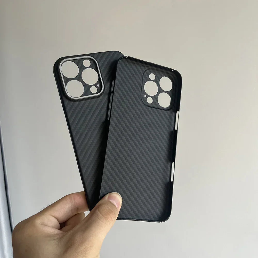 Luxury Hard Carbon Fiber Magsafe IPhone Case