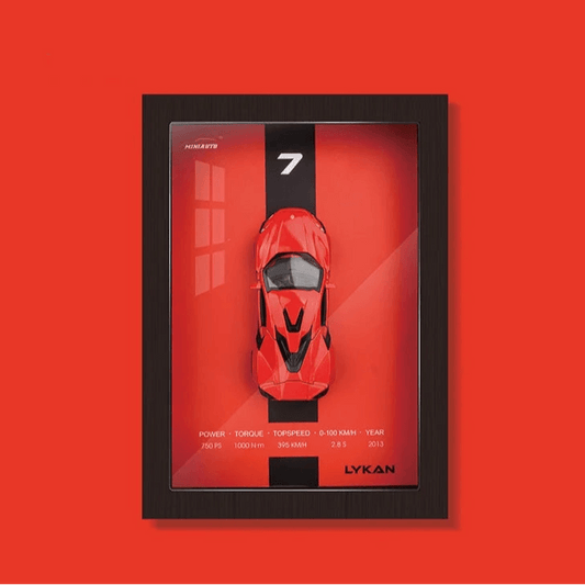 LYKAN 3D Metal Racing Car Frame