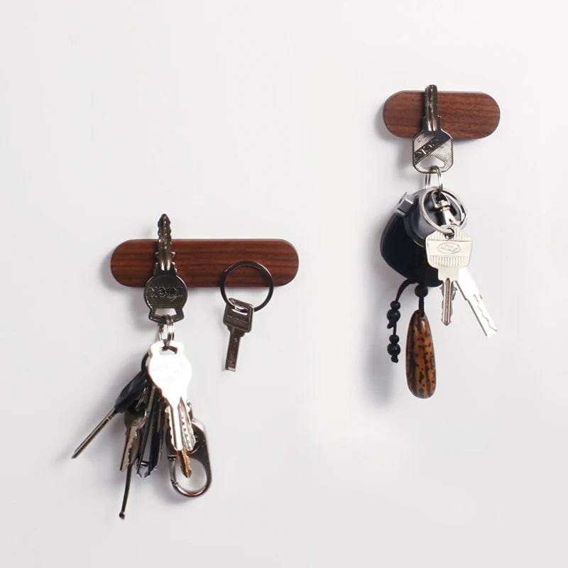 Magnetic Wood Key Holder