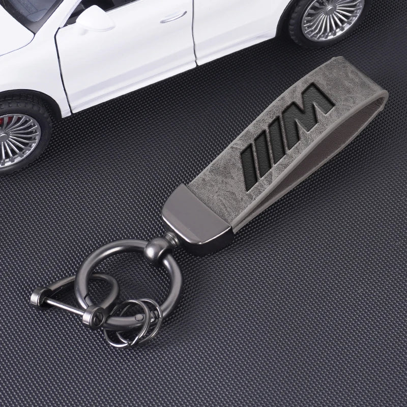 BMW M Luxury Leather Keychain