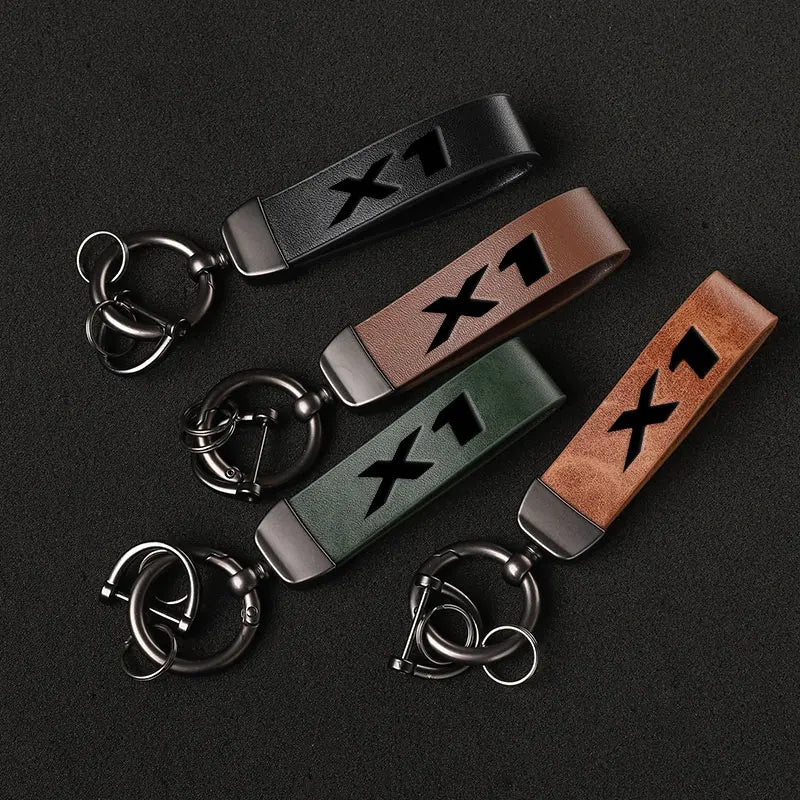 BMW Luxury Leather Keychain
