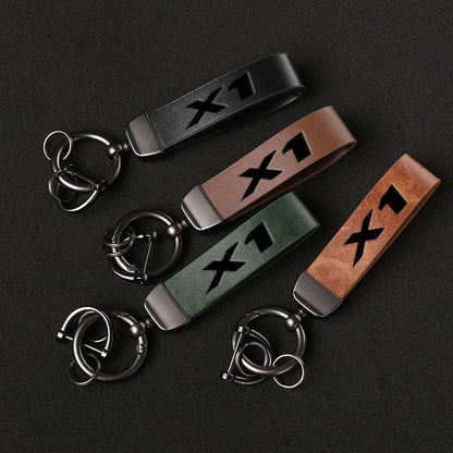 BMW Luxury Leather Keychain