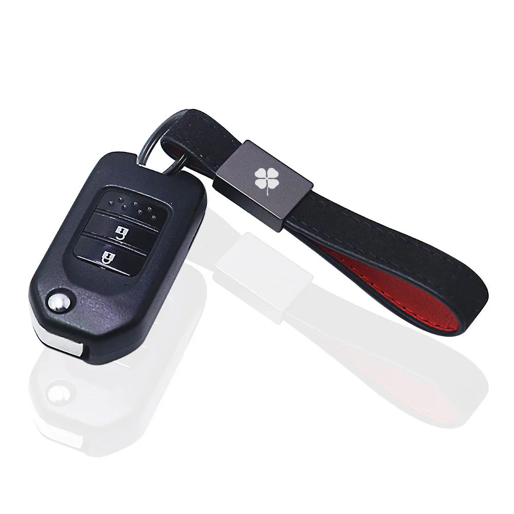 Alfa Romeo Leather Keychain