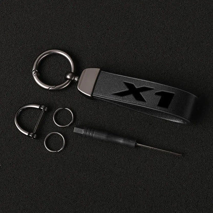 BMW Luxury Leather Keychain