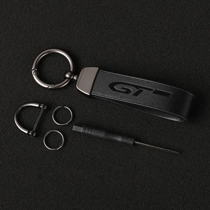 Kia & Peugeot GT Leather Keychain