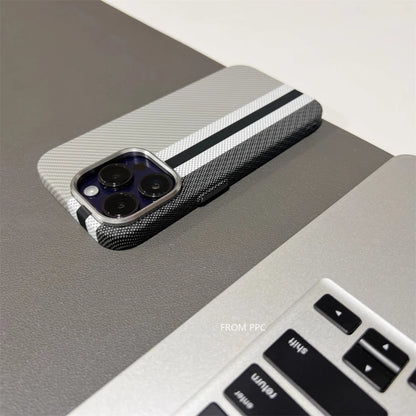 Luxury Carbon Fiber Magsafe IPhone Case