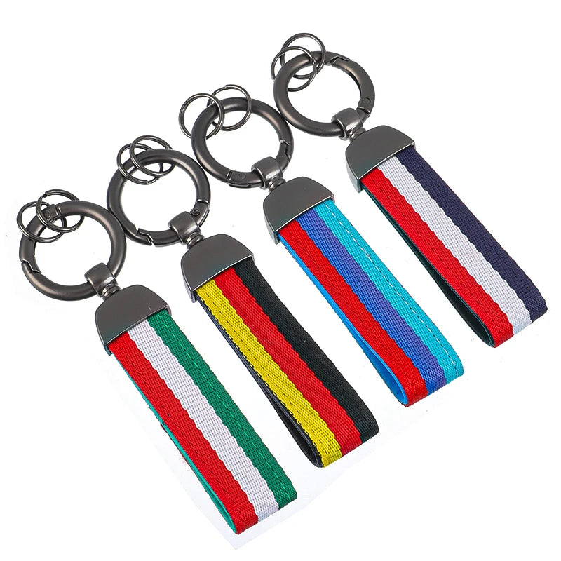 Metal Flags Keychain