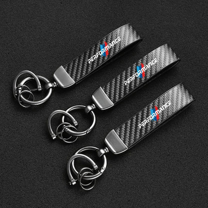 BMW Carbon Fiber Keychain