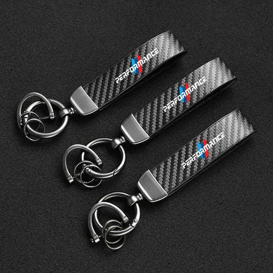 BMW Carbon Fiber Keychain
