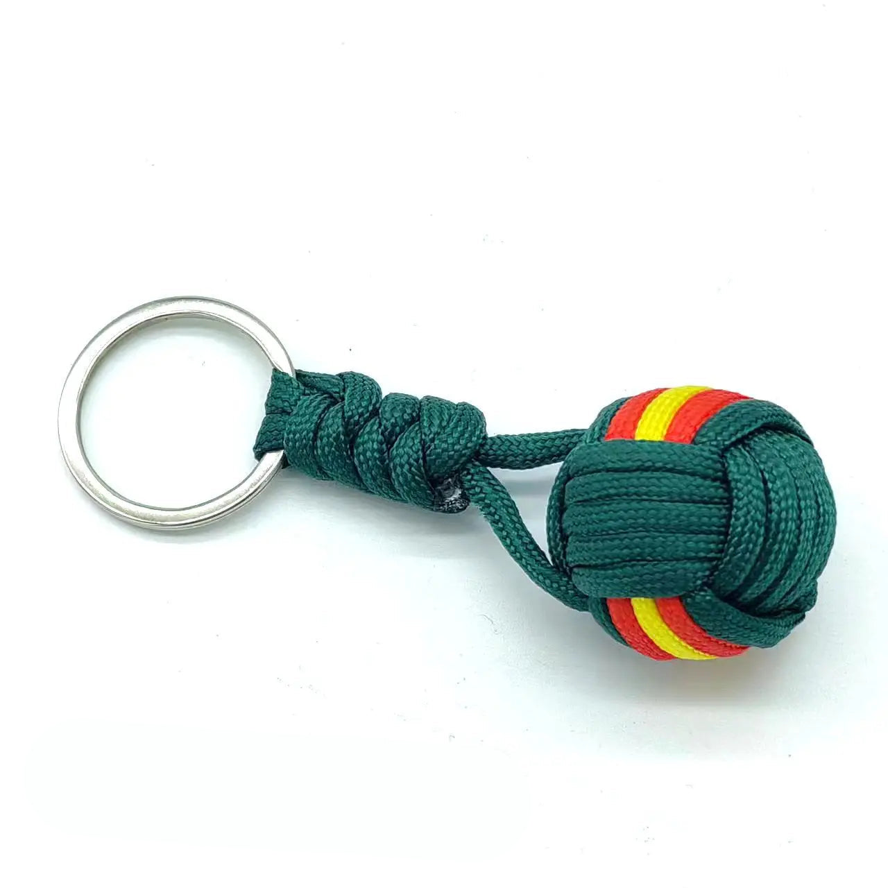 Woven Rope Ball Keychain
