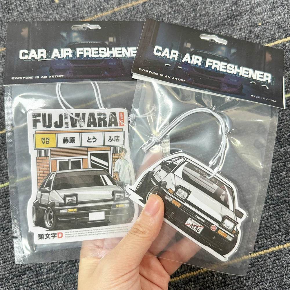 JDM Style Anime Car Air Freshener Pendant