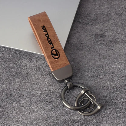 Lexus Leather Keychain