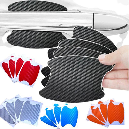 4pc Car Door Handle Bowl Scratch Protective Sticker
