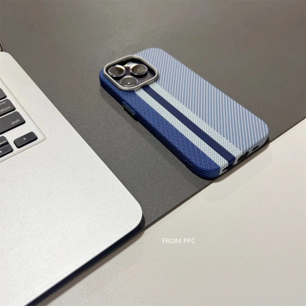 Luxury Carbon Fiber Magsafe IPhone Case