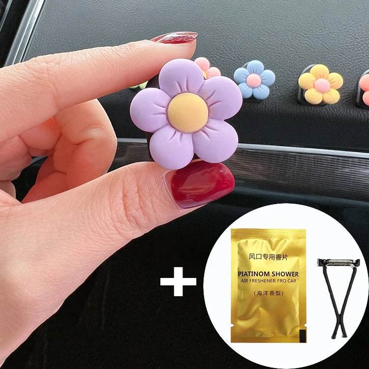 Cute Flower Car Air Freshener Aromatherapy