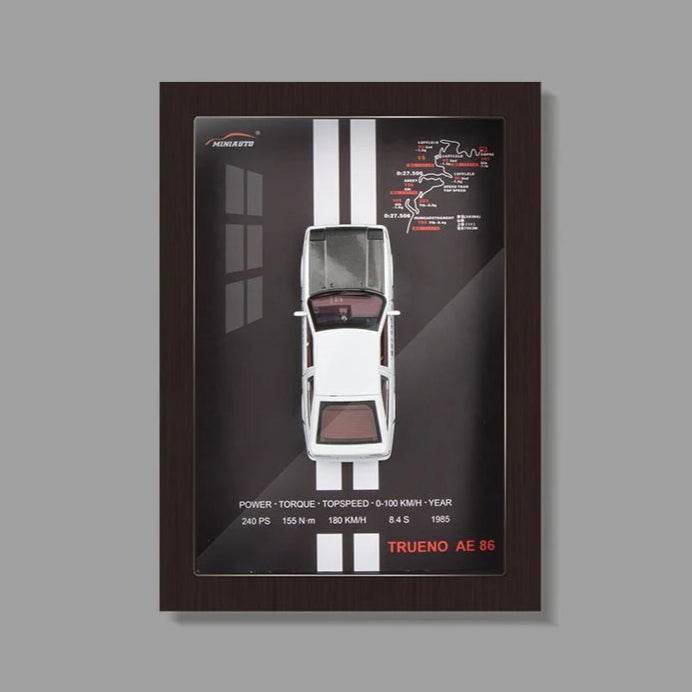 Tureno 3D Metal Racing Car Frame