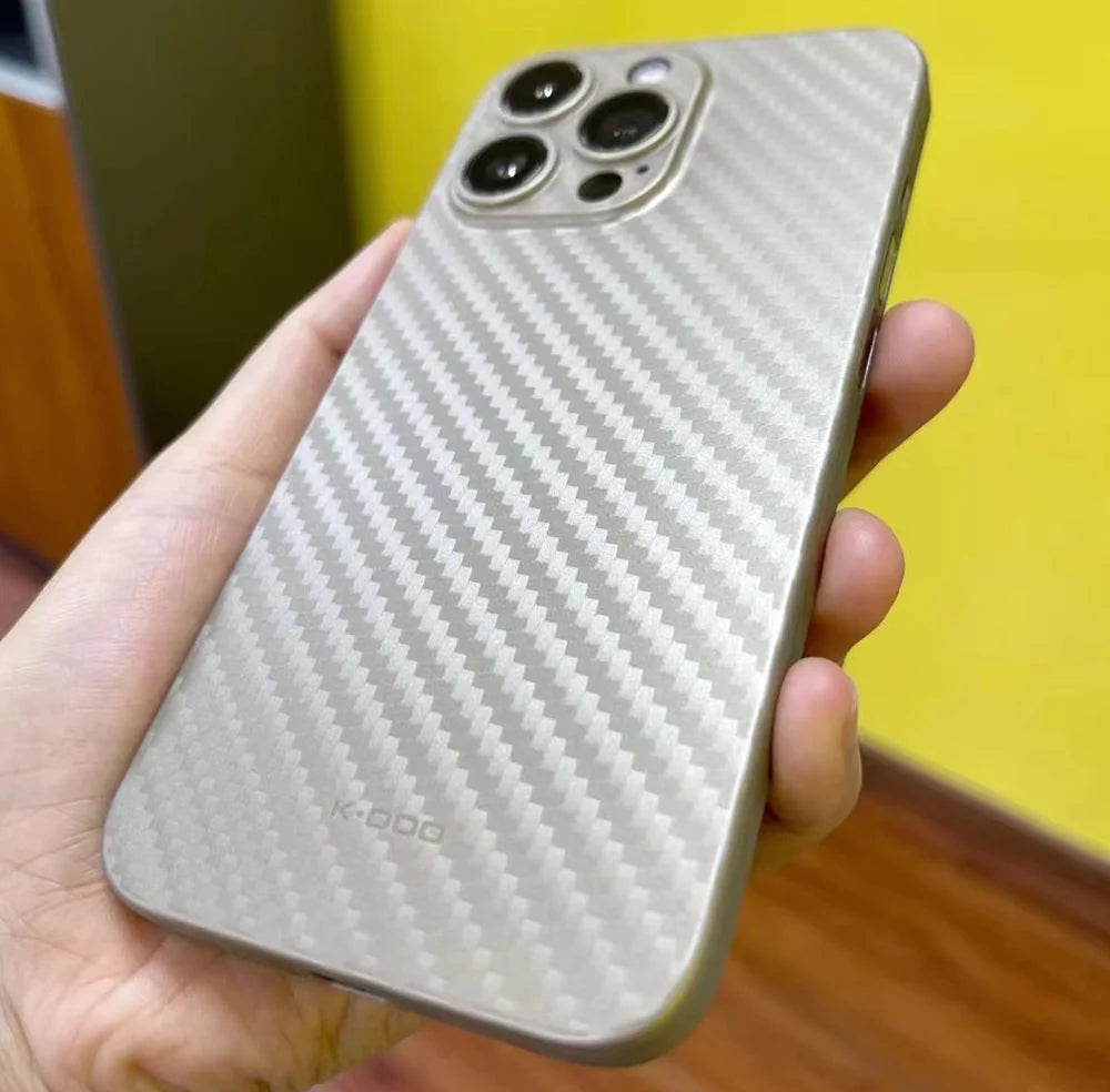 Luxury Carbon Fiber Magsafe IPhone Case