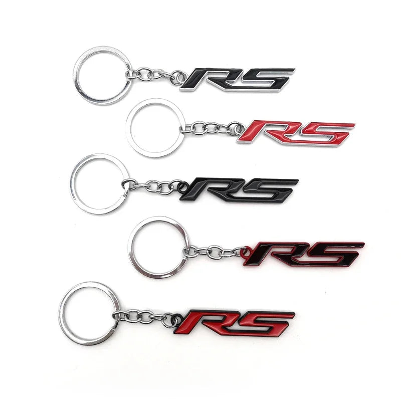 Chevrolet RS Metal Keychain