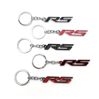 Chevrolet RS Metal Keychain