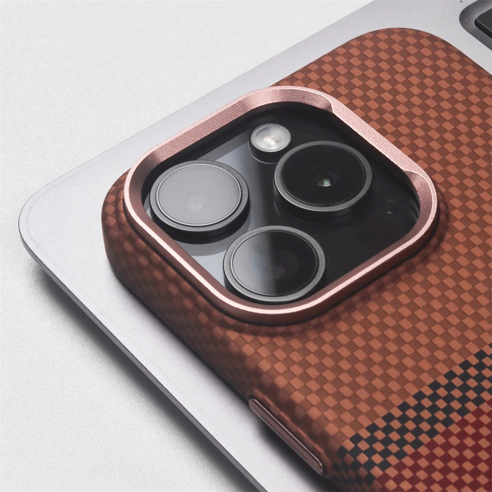 Luxury Carbon Fiber Magsafe IPhone Case