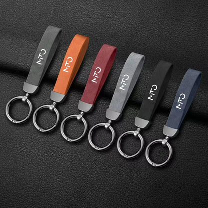 Alfa Romeo Leather Keychain