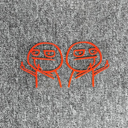 Middle Finger Stickers
