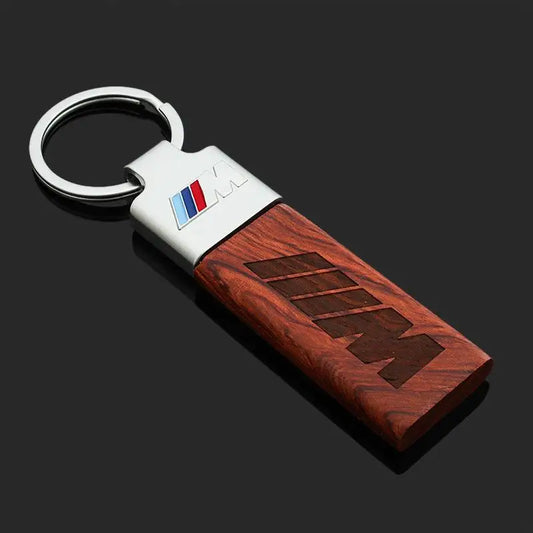BMW M Wood Keychain
