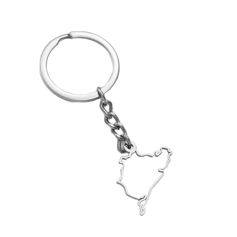 Nürburgring Metal Keychain