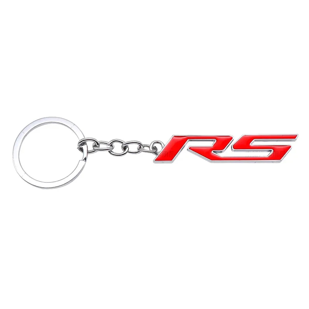 Chevrolet RS Metal Keychain