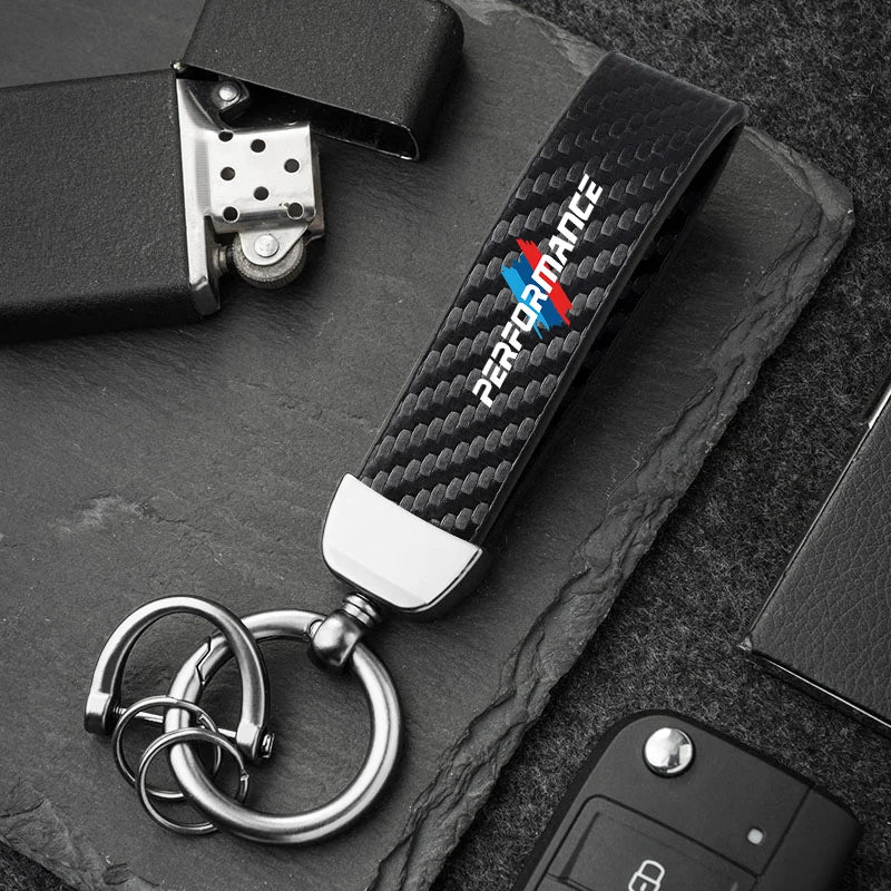 BMW Carbon Fiber Keychain