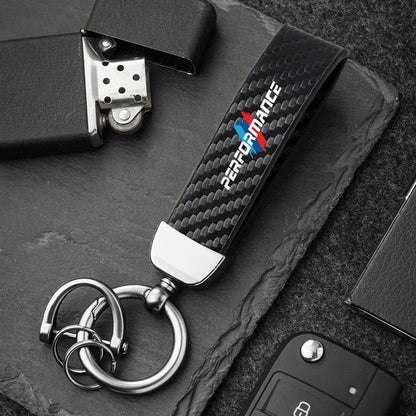 BMW Carbon Fiber Keychain