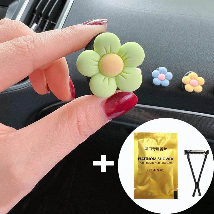 Cute Flower Car Air Freshener Aromatherapy
