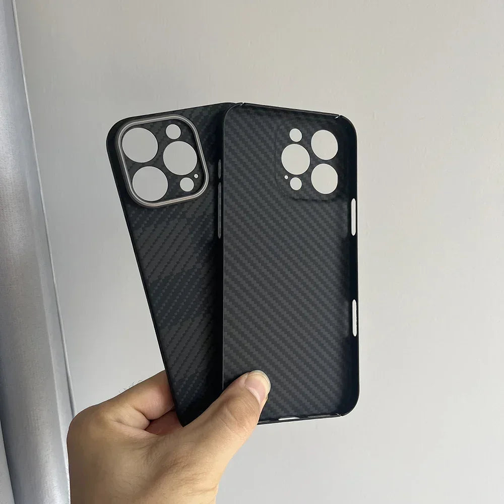 Luxury Hard Carbon Fiber Magsafe IPhone Case