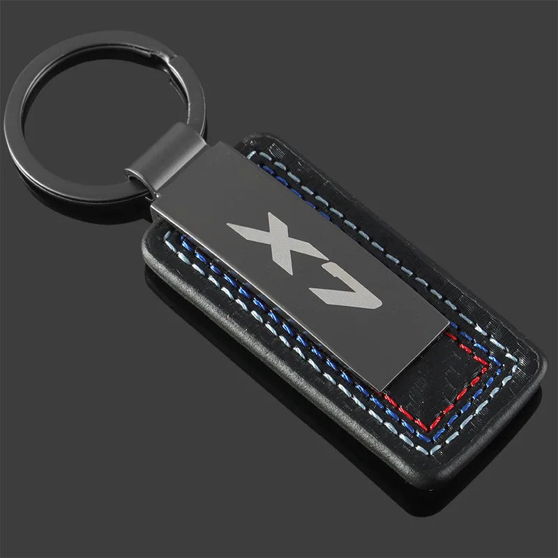 BMW X-Series Leather Keychain