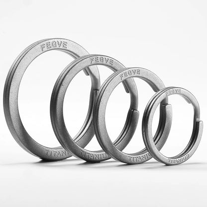 Black Titanium Keyring