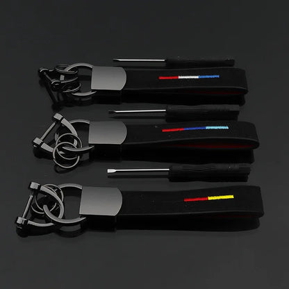 Metal Flags Keychain