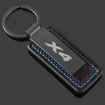 BMW X-Series Leather Keychain