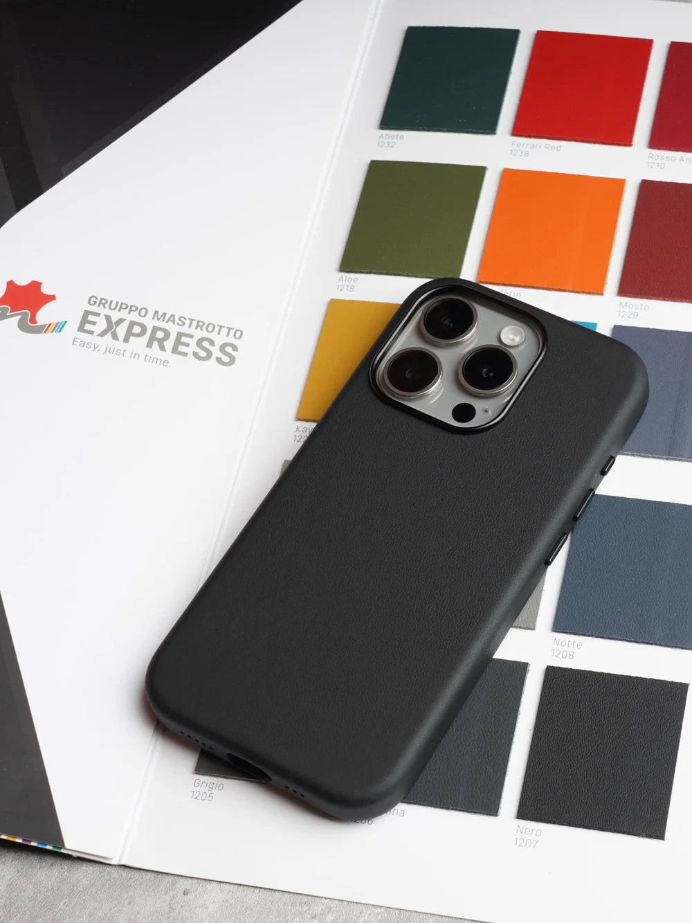 Leather iPhone Case