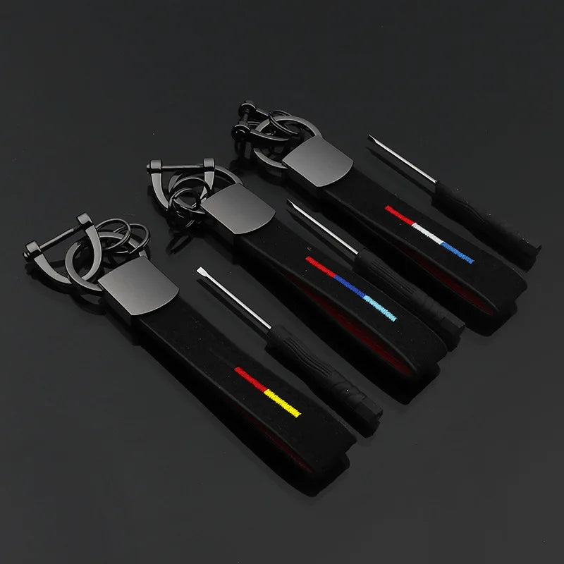 Metal Flags Keychain