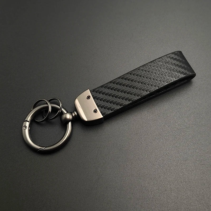 Hyundai N Line Carbon Fiber Keychain