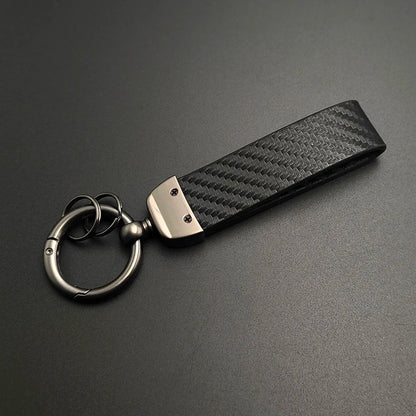 Hyundai N Line Carbon Fiber Keychain