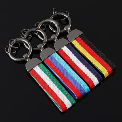 Metal Flags Keychain
