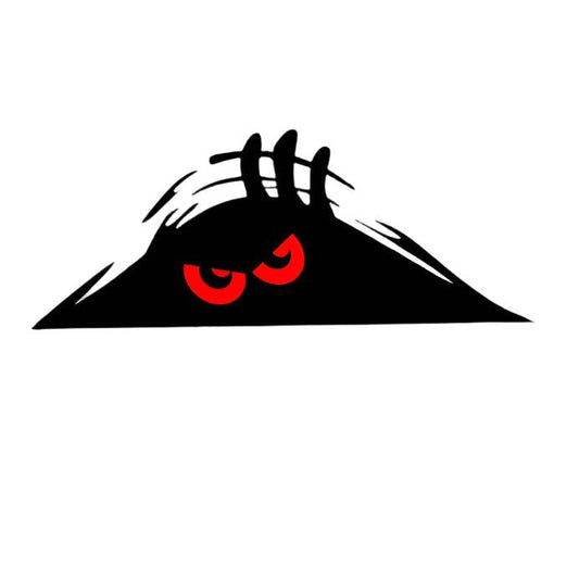 Red Eyes Monster Sticker
