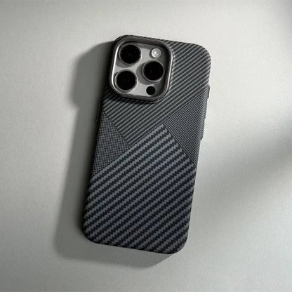 Luxury Carbon Fiber Magsafe IPhone Case